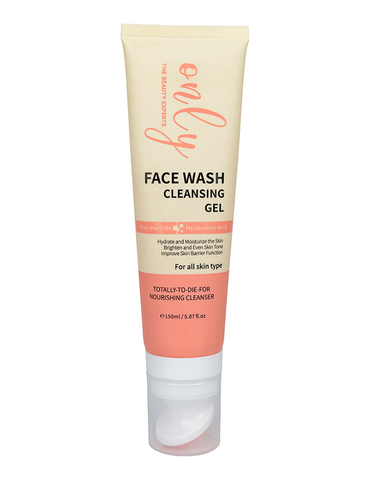 Onlyaura Foaming Cream Cleanser Gel Face Wash 150ml
