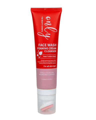 Onlyaura Foaming Cream Cleanser Gel Face Wash 150ml