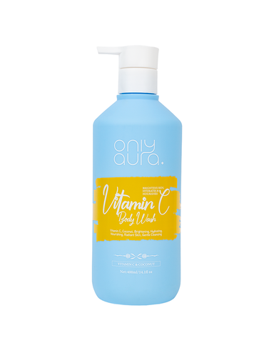 Onlyaura Brightens Skin Smooths & Calm Body Wash 400ml